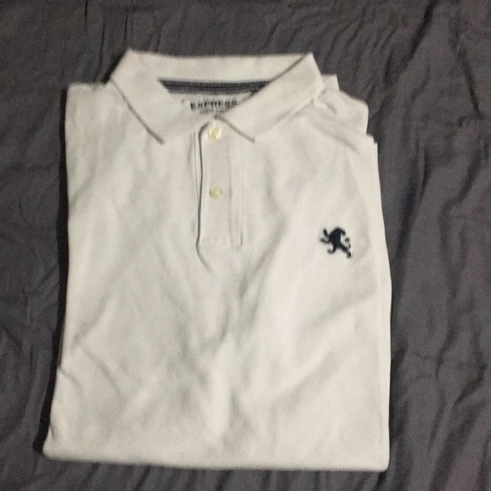 Express pique polo short sleeve